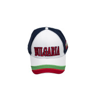 Шапка с козирка България синя