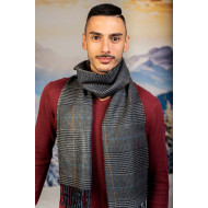 Мъжки зимен шал 