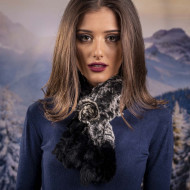 Дамски шал от заек