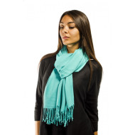Дамски шал в светлосиньо