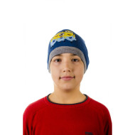 Зимна трикотажна шапка с миньони