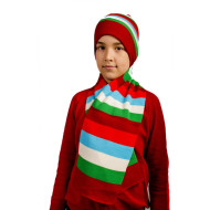 Детски комплект шапка и шал Детски комплект шапка и шал