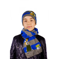 Детски комплект шапка и шал Бен 10 Детски комплект шапка и шал Бен 10